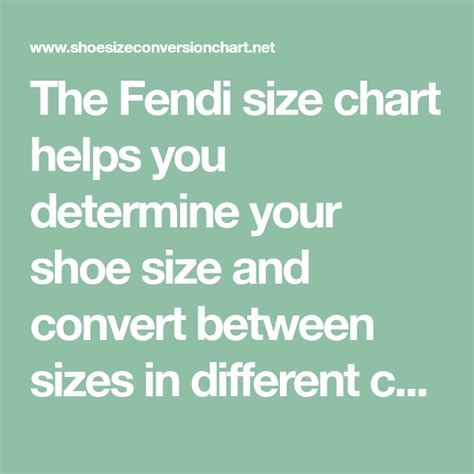 fendi sizing guide|Fendi clothing size chart.